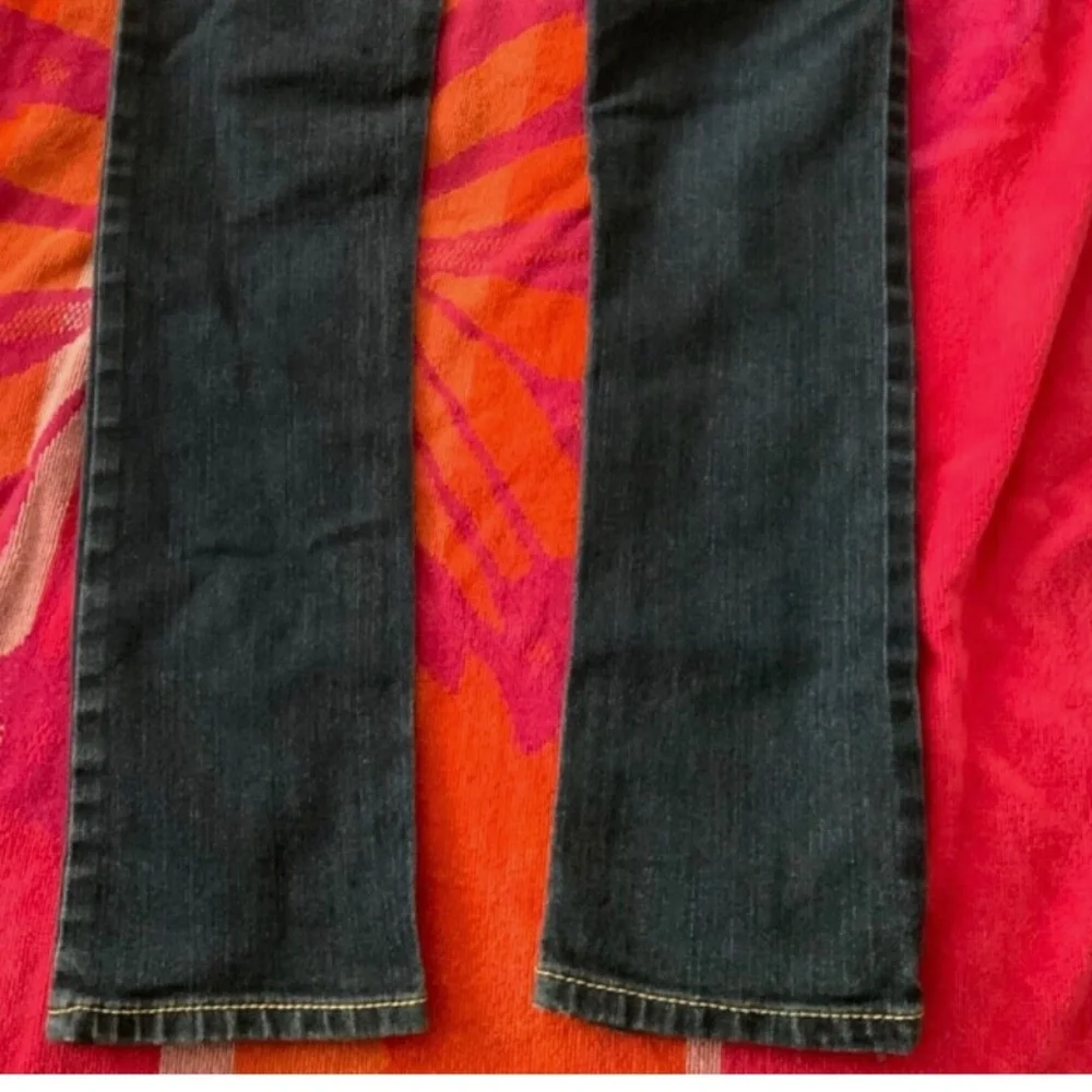Girl  Slim Jeans with Rhinestones Size 10 Skinny Sparkle Stretch